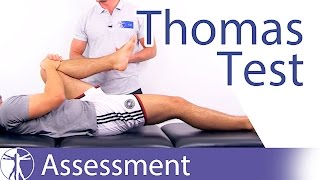 Thomas Test  Iliopsoas Tightness [upl. by Rhines]