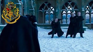 Harry Potter “Snowball Fight” Deleted  Extended Scenes [upl. by Cramer]