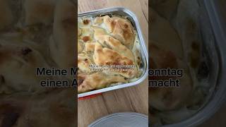 Apfelstrudel 🍎 Bester Strudelteig 👍Mehlspeise  Bayerische Maultaschen rezept short [upl. by Nehgem]