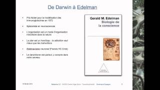 Médecine 20  EHESS 2010  5 De Darwin à Edelman [upl. by Queridas]