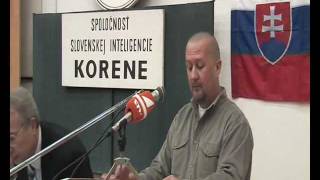 Konferencia SSI Korene  PhDr Ľubomír Huďo [upl. by Anaerb]