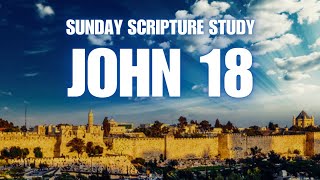 SUNDAY SCRIPTURE READING  Gospel of John  Chapter 18  Jesus Is Arrested [upl. by Ydnac]