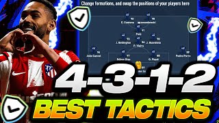 FIFA 22  AWESOME TIKI TAKA FORMATION 4312 Best Custom Tactics and Instructions [upl. by Derina]