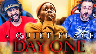 A QUIET PLACE DAY ONE TRAILER REACTION A Quiet Place 3 Trailer Breakdown [upl. by Darlleen743]