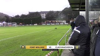 Fort William vs Clachnacuddin  Highlights  Breedon Highland League  11 September 2019 [upl. by Kcorb]