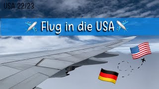 Mein Flug in die USA  Auslandsjahr USA 2223 [upl. by Refotsirk124]