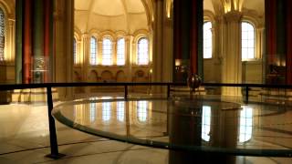 Foucaults Pendulum at the Musee des Metiers et Arts in Paris [upl. by Yrtnahc734]