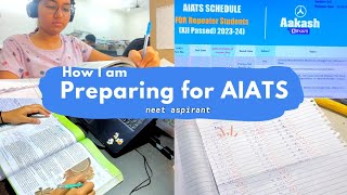 preparing for AIATS neet aspirant study vlog neet2024 [upl. by Newhall33]