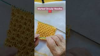 🤩 Circular Needles Hack  Marked Needles with Measurement with Knitterspride 💖 [upl. by Cathleen]