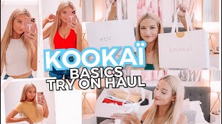 HUGE Kookaï Basics Try On Haul [upl. by Dorri]