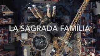 La Sagrada Família  4K Drone Footage [upl. by Marga476]