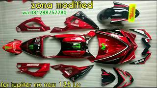 Bodi custom new Jupiter mx 135 LC semi full set [upl. by Enomas]