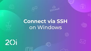 Connect to a website via SSH on Windows [upl. by Annabal]