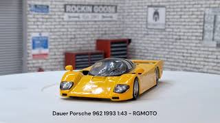 Dauer Porsche 962 1993 143 Scale Model [upl. by Nacnud574]