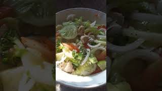 Healthy High Protein Salad 🥗 food shortvideo vegetables short ytshorts salad Highprotein [upl. by Nilre559]