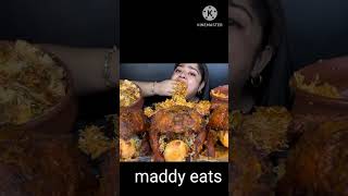 Chicken biryani with Maddy eats [upl. by Swart]