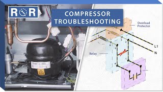 Refrigerator Compressor Troubleshooting Complete Guide  Repair amp Replace [upl. by Nicoline319]