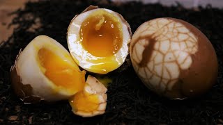 Running Yolk Chinese Tea Egg Recipe  Easy and Delicious 茶叶蛋 [upl. by Amrac]