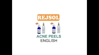 English REJSOL Chemical Peels for Acne peels ENGLISH Enquires  whats app on whats app no 9773494509 [upl. by Elledoj]