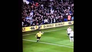 Mike Dean Celebrating Spurs Goal vs Aston Villa [upl. by Lotsyrc]