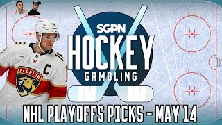 NHL Playoffs Picks Predictions amp Best Bets Tuesday May 14th  Hockey Gambling Podcast [upl. by Oninrutas]