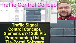 Traffic Signal Control Concept Siemens s71200 Plc Programming Using TiaPortal Software [upl. by Shamrao733]