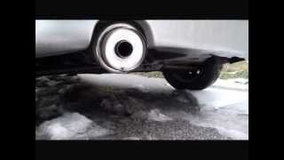 Alfa romeo 147 16 Sound scarico carbonio universale [upl. by Neelrahc]