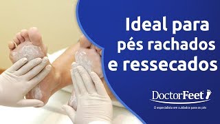 Argiloterapia  Hidratação profunda ideal para pés ressecados e com fissuras [upl. by Etnasa850]