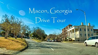 Macon Georgia  Drive Tour  4K USA [upl. by Henrietta]