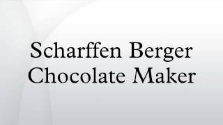 Scharffen Berger Chocolate Maker [upl. by Starlene370]