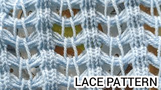 Knitting Machine Lace Pattern [upl. by Talich]