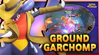 Ground Garchomp vs Worst randoms 🥲  Pokémon Unite Gameplay  Hindi [upl. by Zennie]