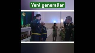 DSX rəisi Babək Ələkbərovla Zaur Zeynalova generalmayor rütbəsini təqdim etdi [upl. by Tiebout]