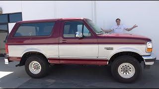 The 1996 Ford Bronco Is the Last OldSchool SUV [upl. by Aciria]