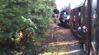 Trago mills santas grotto north pole steam train [upl. by Quinby616]