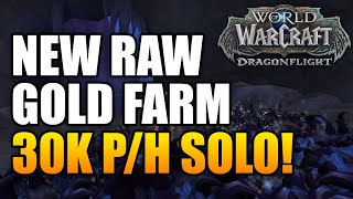 NEW SOLO RAW GOLD FARM HYPERSPAWN 30K PH RAW GOLD DRAGONFLIGHT [upl. by Atiuqin]