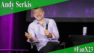 Andy Serkis  Full PanelQampA  FanX 2023 [upl. by Kcinomod]