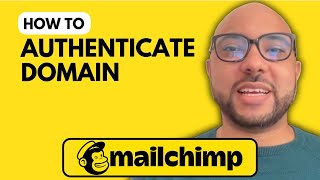 How to Authenticate a Domain in Mailchimp [upl. by Sissie]