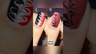 1 or 2which one is looking beautiful ✨️💅nailart naildesigns shorts [upl. by Fairfax]