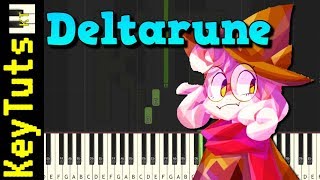 Deltarune Soundtrack  Piano Synthesia Edition Piano Tutorial Synthesia [upl. by Barb]