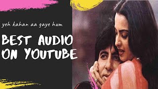 Yeh Kahan Aa Gaye Hum  SILSILA Movie Best Audio  Amitabh Bachchan Rekha [upl. by Launam]