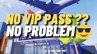 How to enter the VIP area on plane WITHOUT VIP PASS   LIVETOPIA ROBLOX [upl. by Lasorella]