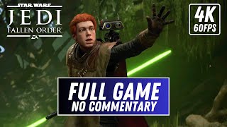 Star Wars Jedi Fallen Order FULL GAME Walkthrough 4K 60FPS  No Commentary [upl. by Keynes282]