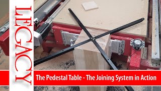 The Pedestal Table The Joining System in Action [upl. by Llertnor]