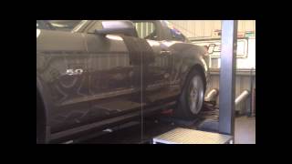 2013 Mustang GT 50  STOCK  Dyno [upl. by Ariaz]