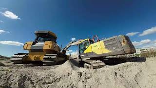 Sand sifting operation  Manasota Key  10292024 [upl. by Loy]