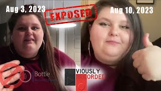 Amberlynn Reid throwing away exWifey Falines gifts intuitive eating depression symptoms [upl. by Toland]