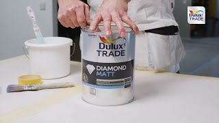 Dulux Trade Diamond Matt – Tested and approved by professional decorators [upl. by Ecnahc]