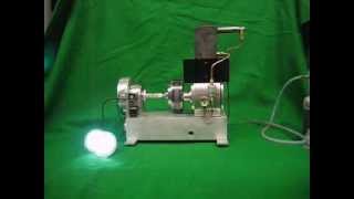 Rhombic Drive Stirling Engine 10cc Pressurized Part 2 [upl. by Yecart]