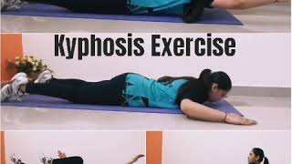 KYPHOSIS EXERCISES [upl. by Adnoryt296]